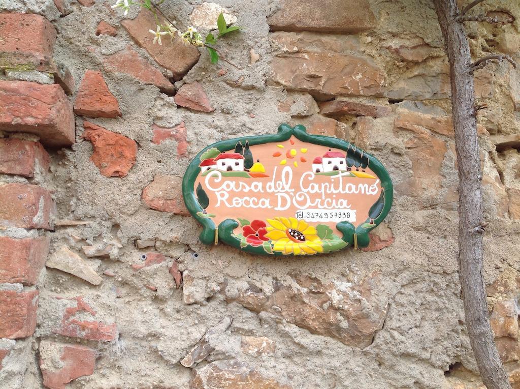 Ferienwohnung Casa Del Capitano Rocca D'Orcia Castiglione dʼOrcia Zimmer foto