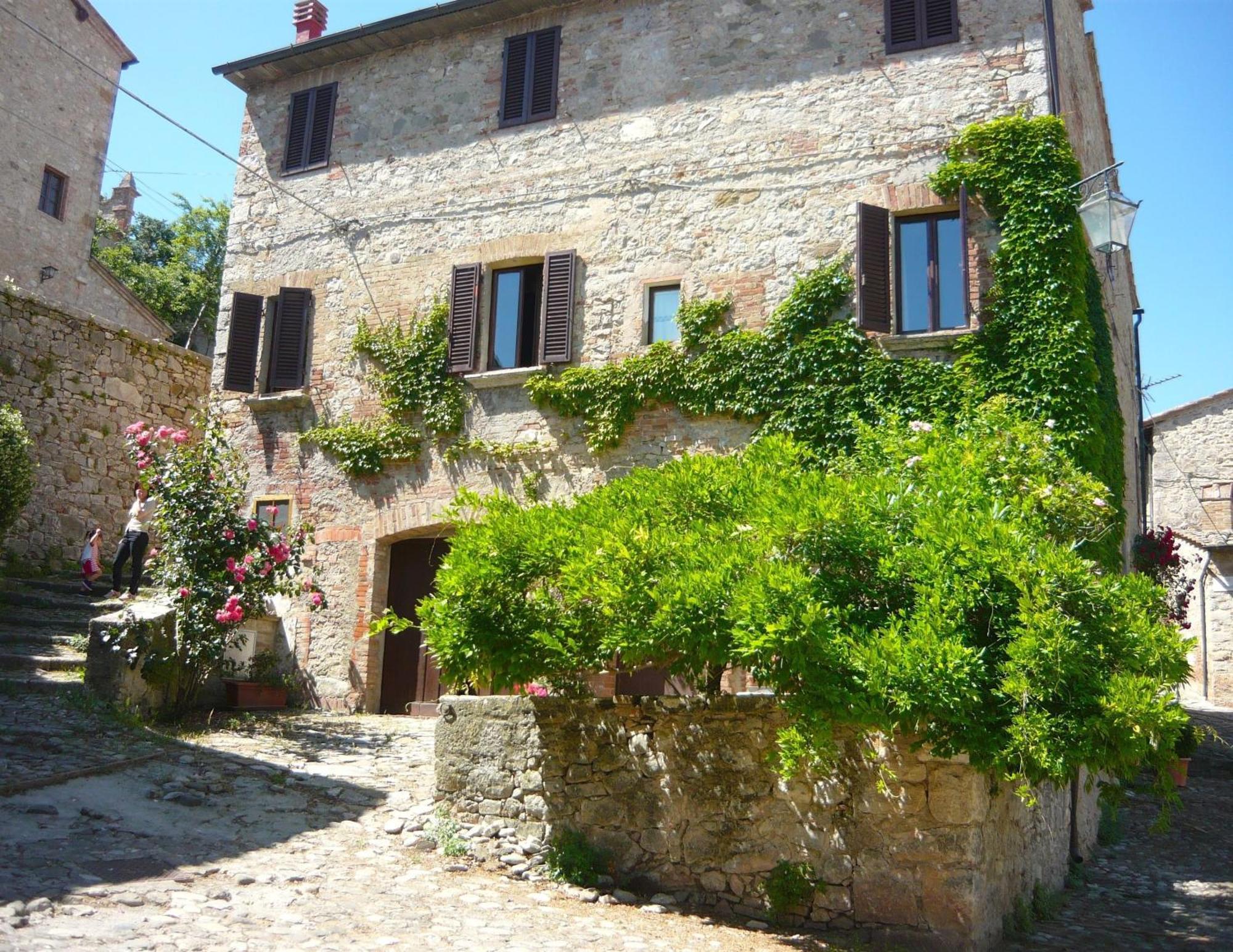 Ferienwohnung Casa Del Capitano Rocca D'Orcia Castiglione dʼOrcia Exterior foto